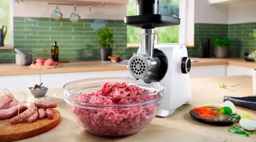 Мясорубка электрическая Bosch MFWS609W белый