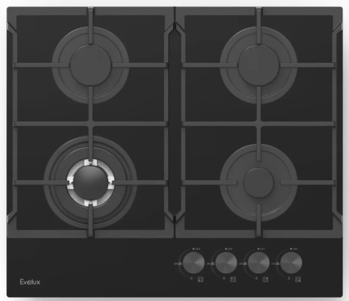 Варочная панель газовая Evelux HEG 675 BG