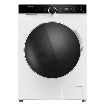 Стиральная машина с инвертором и паром Maunfeld MFWM127STWH06