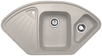 Кухонная мойка Zigmund & Shtain ECKIG 1000.2 ОСЕН.ТРАВА