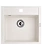 Кухонная мойка Kuppersberg MODENA 1B WHITE ALABAS.