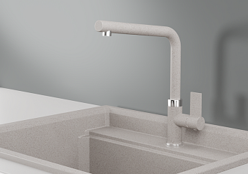 Смеситель для кухни Granula GR-2502, антик