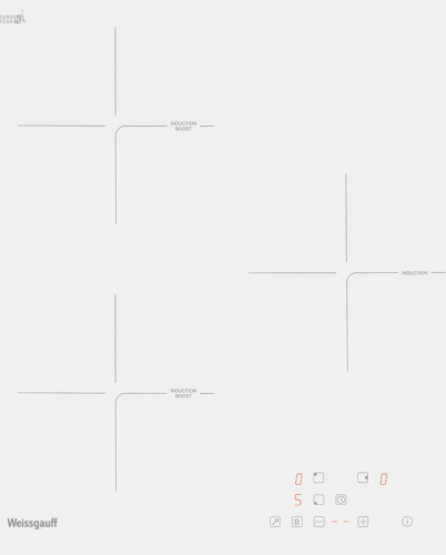 Стеклокерамическая панель Weissgauff HI 430 W