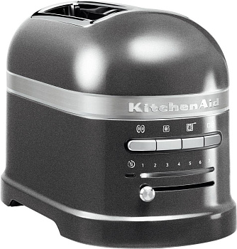 Тостер KitchenAid Artisan, серебряный медальон, 5KMT2204EMS