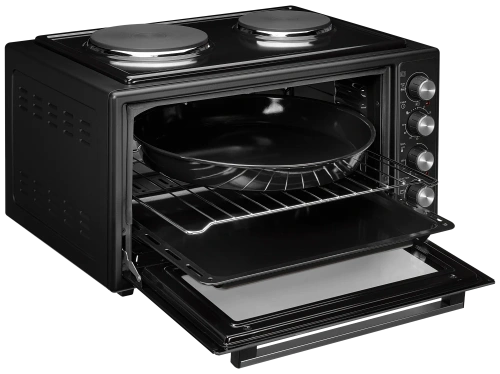 Мини-печь с конфорками Monsher MMC 4850 Noir