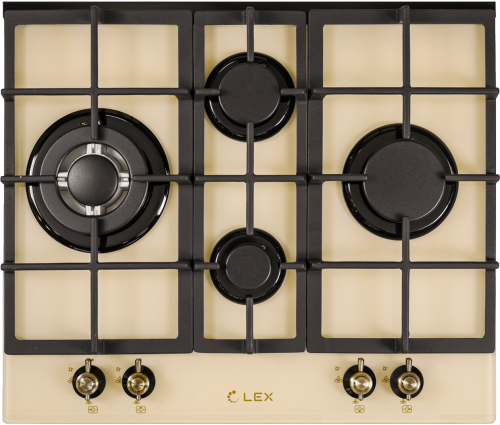 Газовая варочная поверхность LEX GVG 643C IVORY