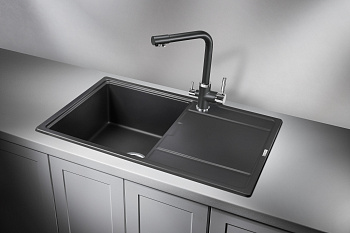 Кухонная мойка Granula Гранула GR-7804, турмалин