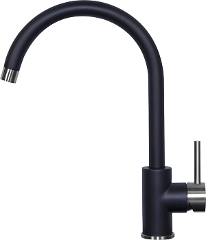 Смеситель Zigmund & Shtain 1600 ZS ЧЕРН.БАЗАЛЬТ