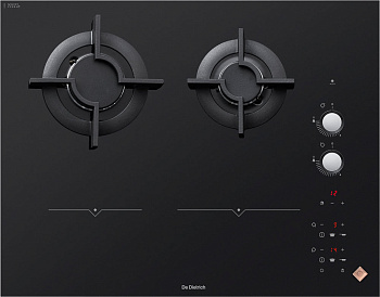 Варочная панель с газом и индукцией De Dietrich DPI7602BM