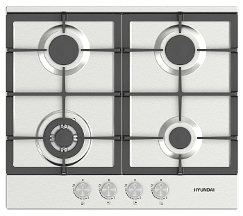 Газовая варочная поверхность Hyundai HHG 6435 IX