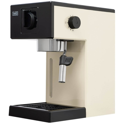 Кофеварка эспрессо, рожковая VARD, бежевый VCPA1C