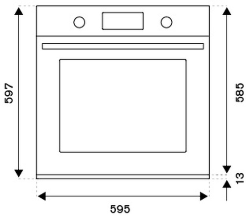 Духовой шкаф Bertazzoni F6011PROVLX