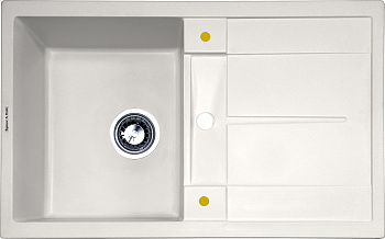 Кухонная мойка Zigmund & Shtain RECHTECK 780 ИНД.ВАНИЛЬ