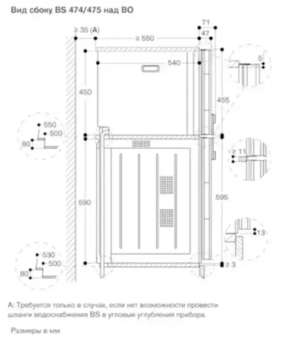 Духовой шкаф-пароконвектомат Gaggenau BS470112