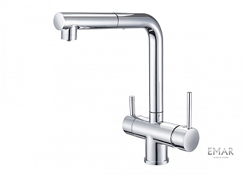 Смеситель Emar  ЕСВ 7017 хром