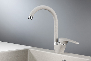 Смеситель для кухни Granula GR-1024, базальт