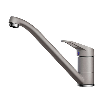 Смеситель Omoikiri Kado-GR латунь/leningrad grey