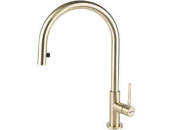 Смеситель Falmec TREVI ROUND PVD BRUSHED PALE GOLD