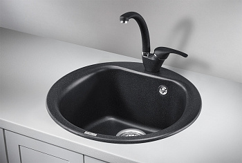 Кухонная мойка Granula Гранула GR-5101, чёрный