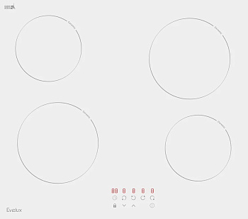 Варочная панель электрическая Evelux HEV 640 W