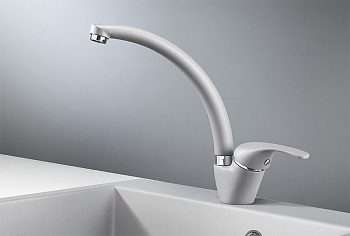 Смеситель для кухни Granula GR-2024, алюминиум