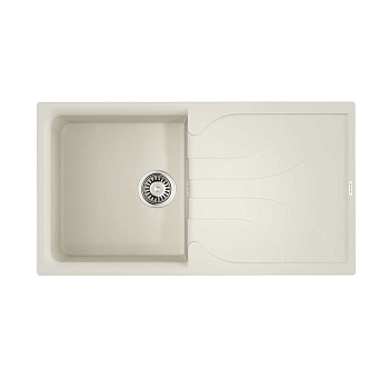 Мойка Omoikiri Yasugata 100-WH Tetogranit/белый