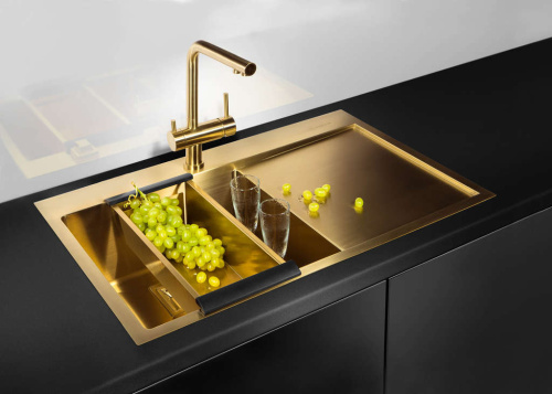 Смеситель Omoikiri Nagano-AZ латунь/azur blue