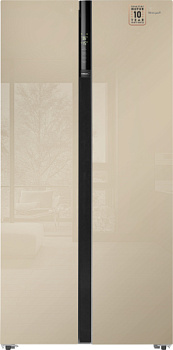 Холодильник Weissgauff WSBS 600 BeG NoFrost Inverter