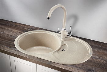 Кухонная мойка Granula Гранула GR-7801, пирит