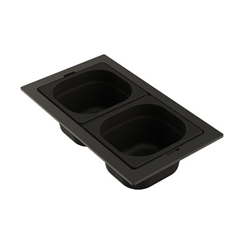 Контейнер Omoikiri DC-04-2-GB нерж.сталь/графит