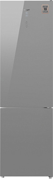 Холодильник Weissgauff WRK 2000 D Full NoFrost Inverter Grey Glass