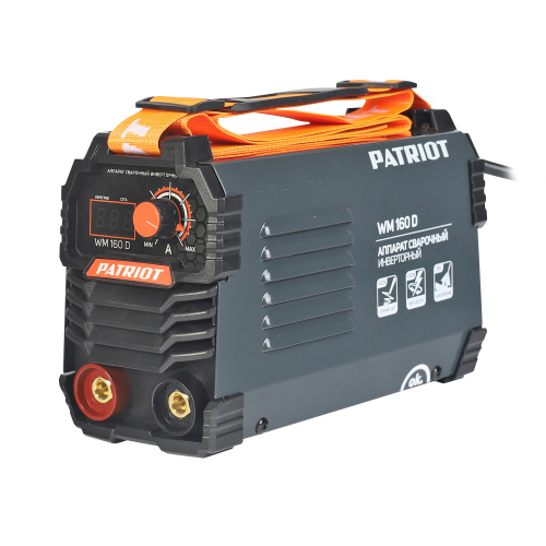 Аппарат сварочный инверторный PATRIOT WM160D MMA