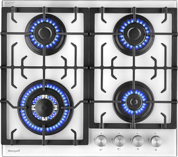 Газовая панель Weissgauff HGG 641 WGSV Nano Glass