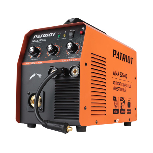 Полуавтомат сварочный инверторный PATRIOT WMA 225MQ MIG/MAG/MMA