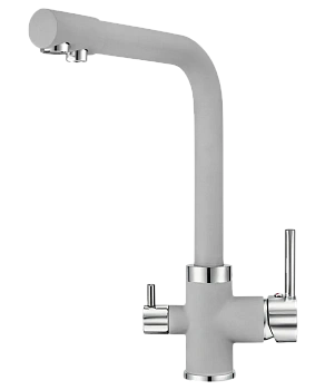 Кухонный смеситель Kuppersberg GEOS GREY ROCK