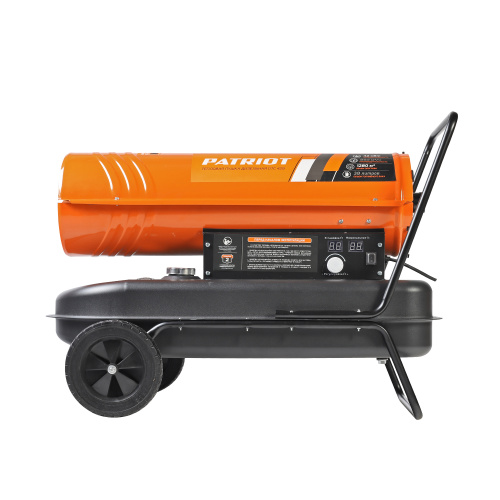 Калорифер дизельный PATRIOT DTC 429, 42 кВт, 850 мᵌ/ч, термостат, колеса.