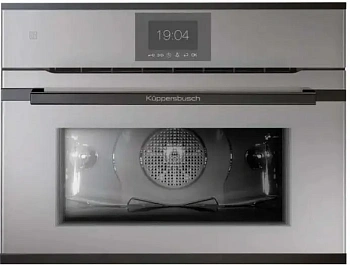 Компактный духовой шкаф с паром Kuppersbusch CBP 6550.0 G2 Black Chrome