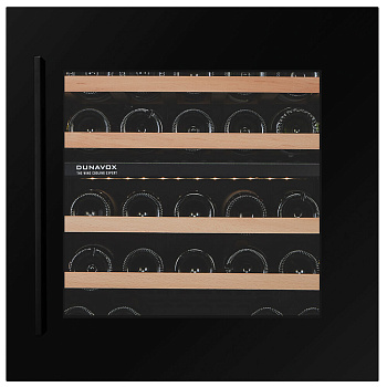 Винный шкаф встраиваемый Dunavox DXJ-26.69DB