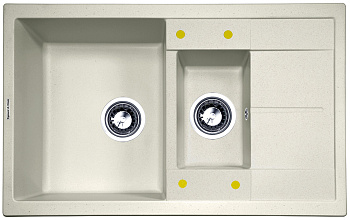 Кухонная мойка Zigmund & Shtain RECHTECK 780.2 РЕЧН.ПЕСОК