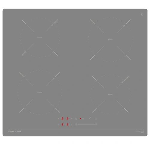 Варочная панель индукционная Meferi MIH604GR POWER