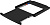 Соединительный элемент Weissgauff WSK 30300 Matt Black