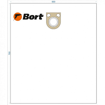 Комплект мешков пылесборных для пылесоса Bort BB-010U (93411461)