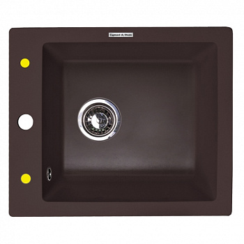 Кухонная мойка Zigmund & Shtain PLATZ 425 ШВЕЙЦ.ШОКОЛАД