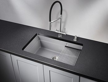 Кухонная мойка Granula Kitchen Space KS-7303, алюминиум