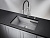 Кухонная мойка Granula Kitchen Space KS-7303, алюминиум