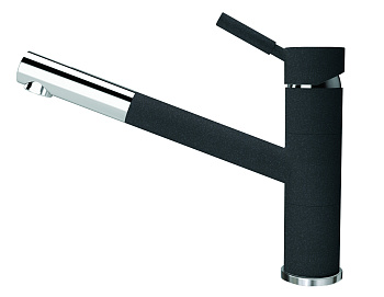 Кухонный смеситель Florentina Фита Черный