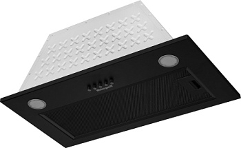 Вытяжка Weissgauff Leaf 600 PB Full Black Enamel