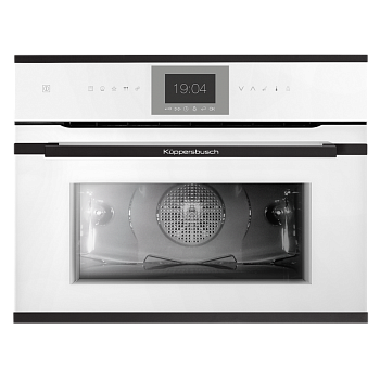 Компактный духовой шкаф с пиролизом Kuppersbusch CBP 6550.0 W6 Black Steel