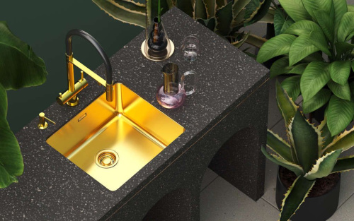 Кухонна мойка Omoikiri TADZAVA 49-U/I GM