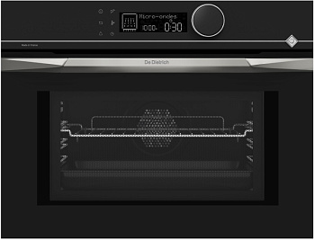 Встраиваемая комбинированная микроволновая печь De Dietrich DKC4536X